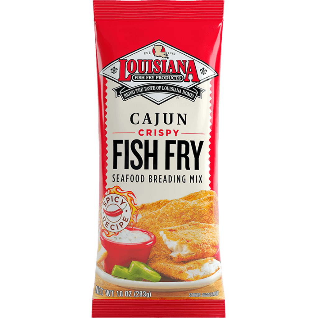Louisiana Fish Fry Crispy Cajun Fish Fry 10 oz Bag