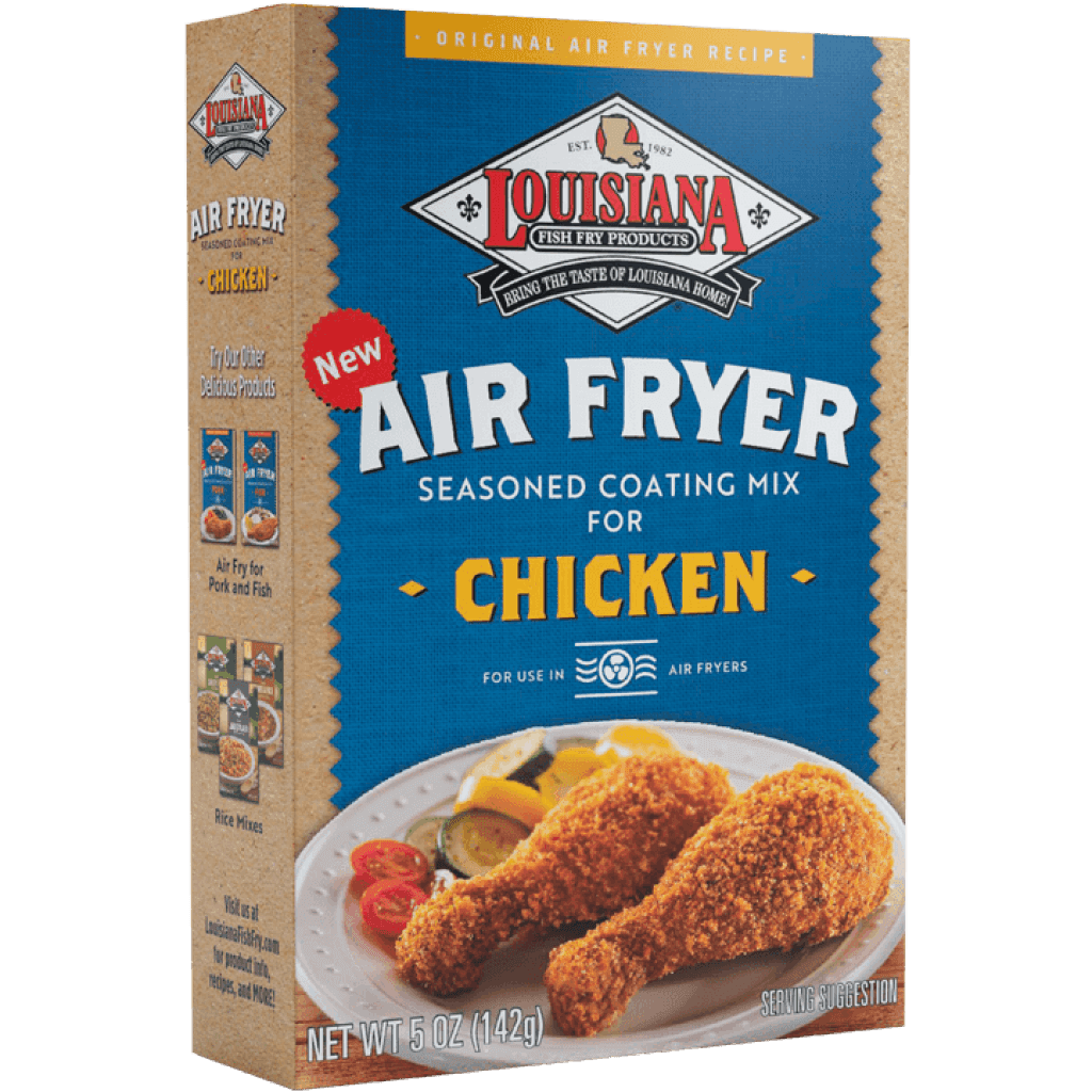 Louisiana Fish Fry Chicken Air Fryer Seasoned Coating Mix