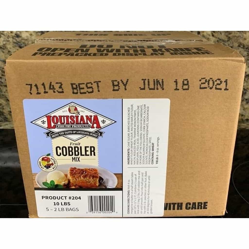 Louisiana Fish Fry - Cobbler Mix