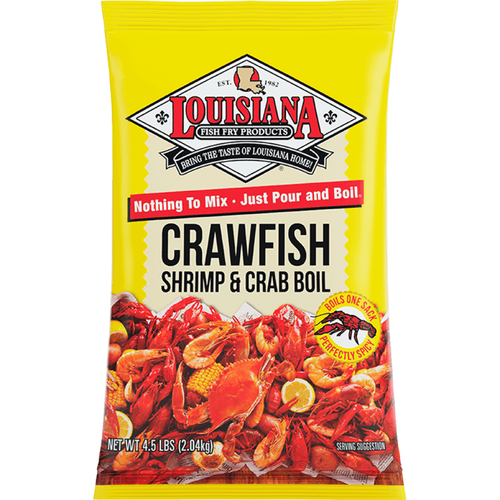 Louisiana Fish Fry Crawfish Crab and Shrimp Boil 4 lb