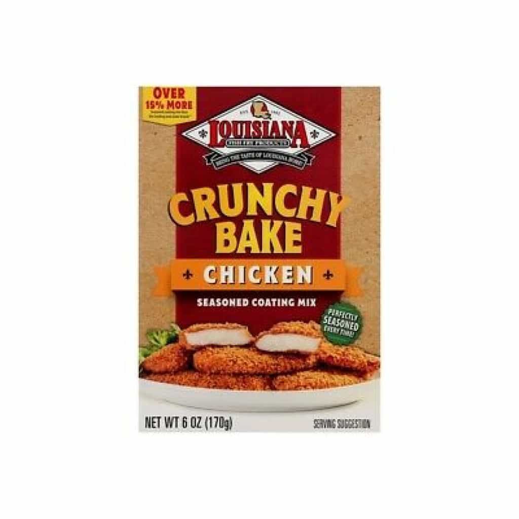 Louisiana Fish Fry Crunchy Bake Chicken