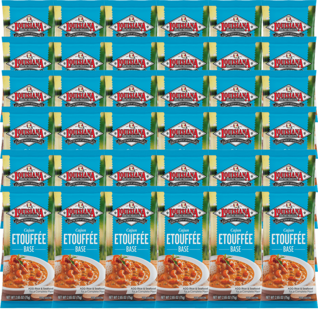 Louisiana Fish Fry Etouffee Mix 2.65 oz Pack of 36
