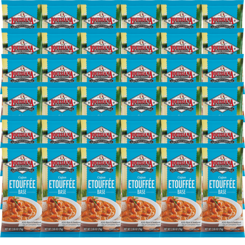 Louisiana Fish Fry Etouffee Mix 2.65 oz Pack of 36
