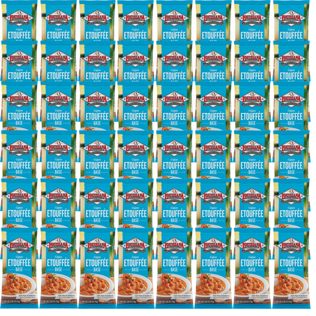 Louisiana Fish Fry Etouffee Mix 2.65 oz Pack of 48