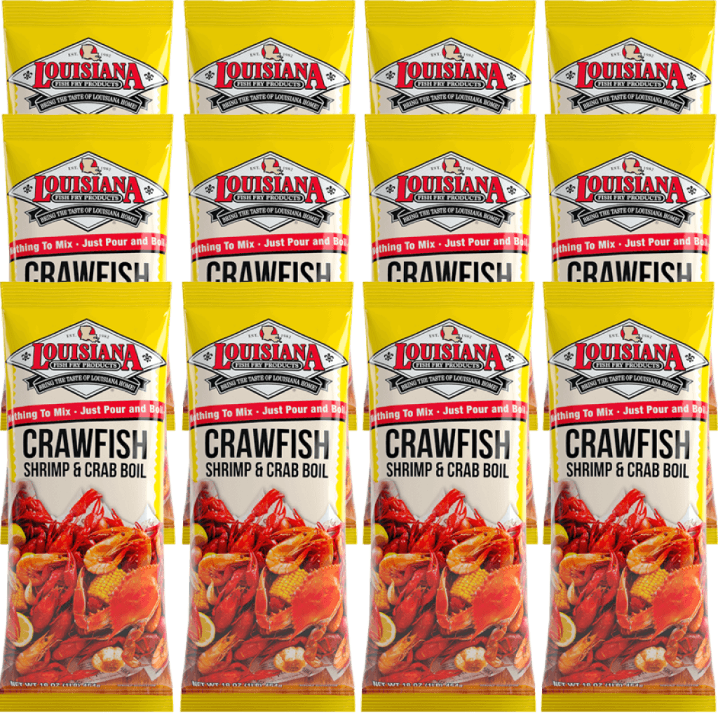 Louisiana Fish Fry Crawfish Crab & Shrimp Boil 16 oz - Pack of 12