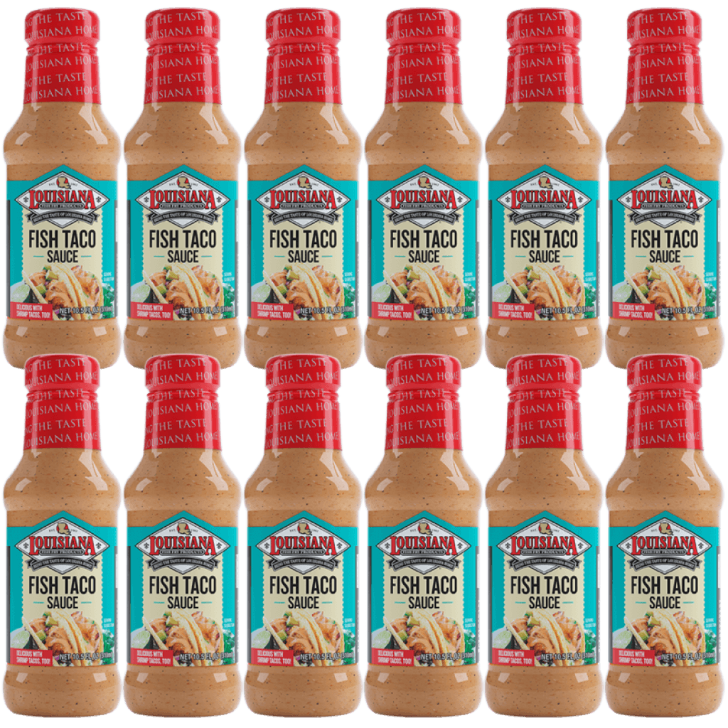 Louisiana Fish Fry Fish Taco Sauce 10.5 oz Pack of 12