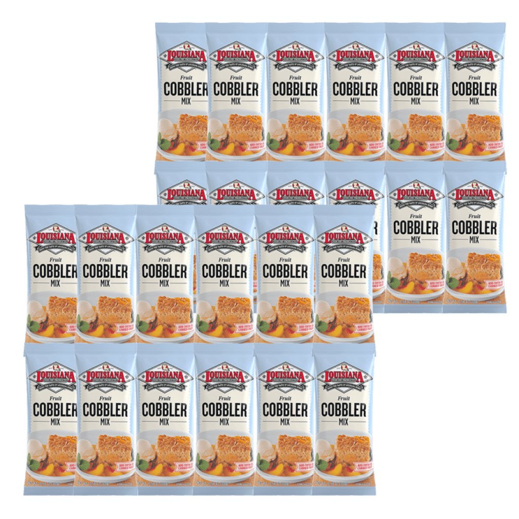 Louisiana Fish Fry Cobbler Mix 10.58 oz - Pack of 24