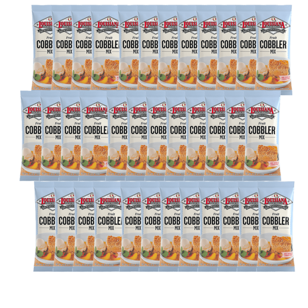 Louisiana Fish Fry Cobbler Mix 10.58 oz - Pack of 36