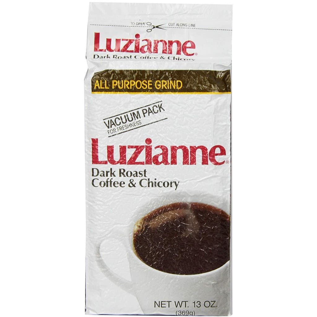 Luzianne Dark Roast Coffee & Chicory White Label 13 oz Catalog