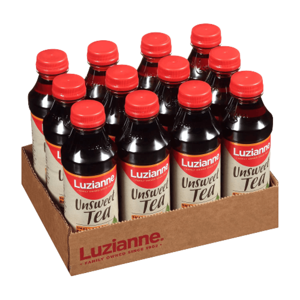 Luzianne Ready to Drink Unsweet Tea 18.5 fl oz - 12 Pack
