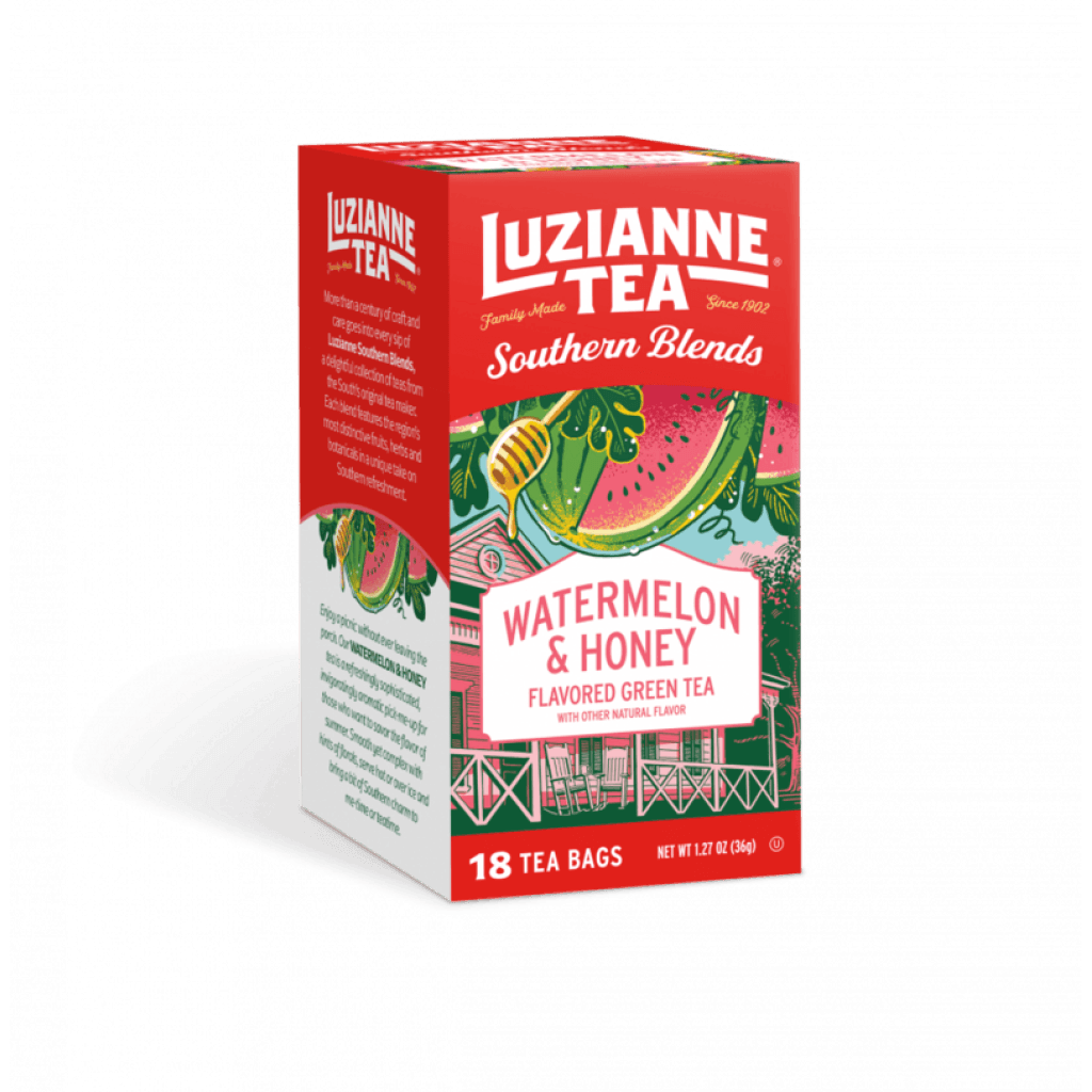 Luzianne Watermelon & Honey Flavored Green Tea 18 Count