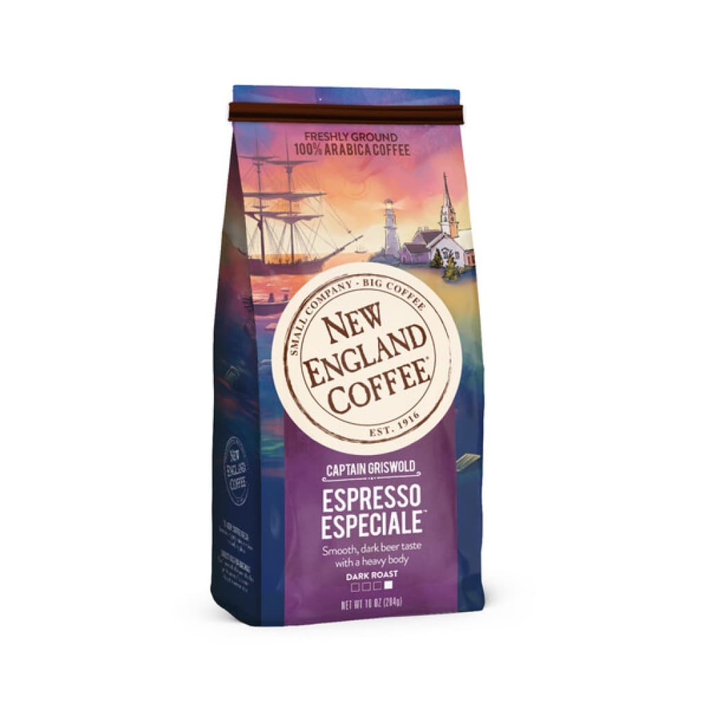 New England Coffee Captain Griswold Espresso Especiale Ground 10 oz Catalog