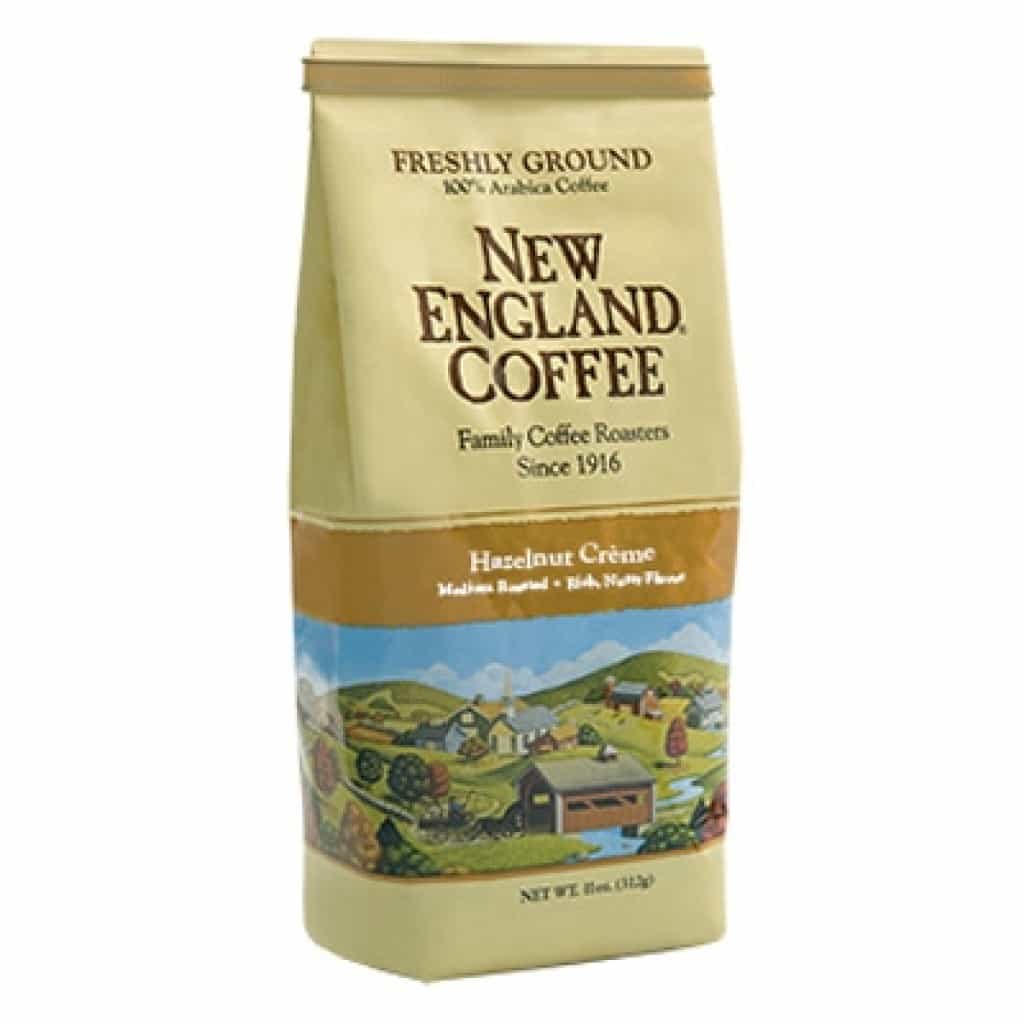 New England Coffee Hazelnut Cream Ground