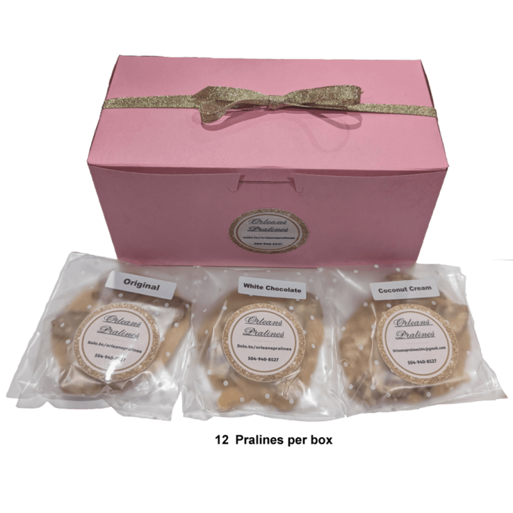 Orleans Pralines Assorted Pralines 12 Pack