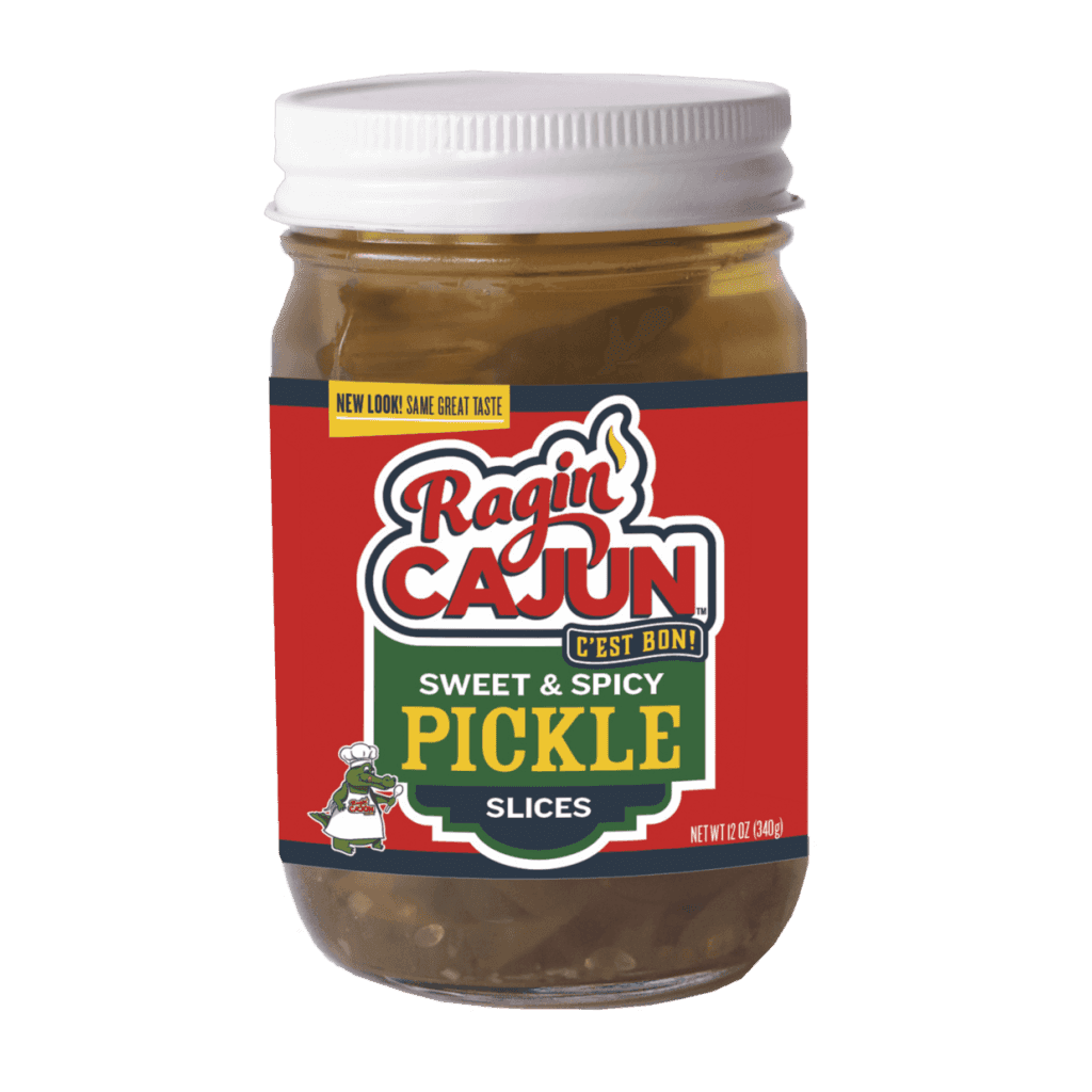 Ragin Cajun Pickle Slices( sweet & spicy )
