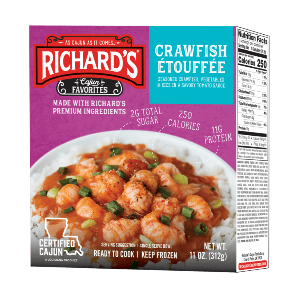 Richard's Crawfish Etouffee single serve