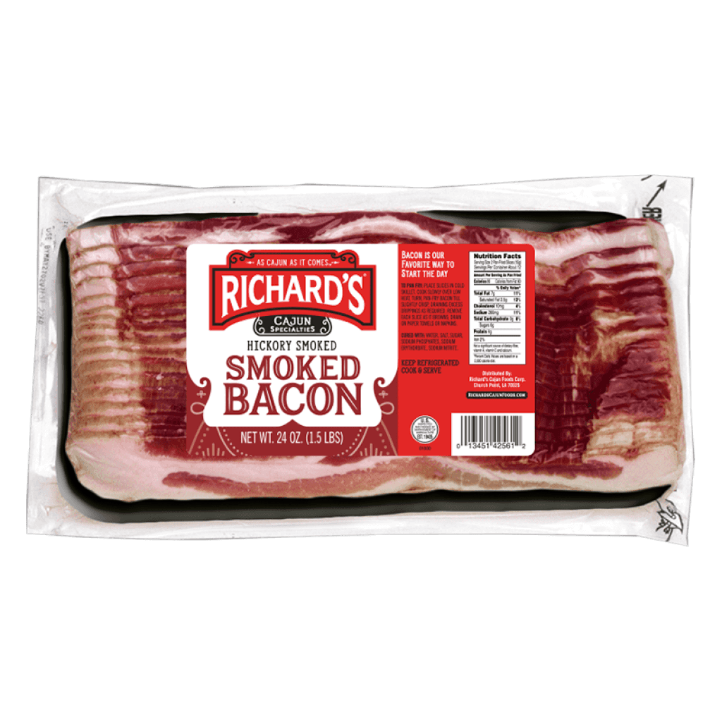 Richard's Cajun Country Hickory Smoked Bacon
