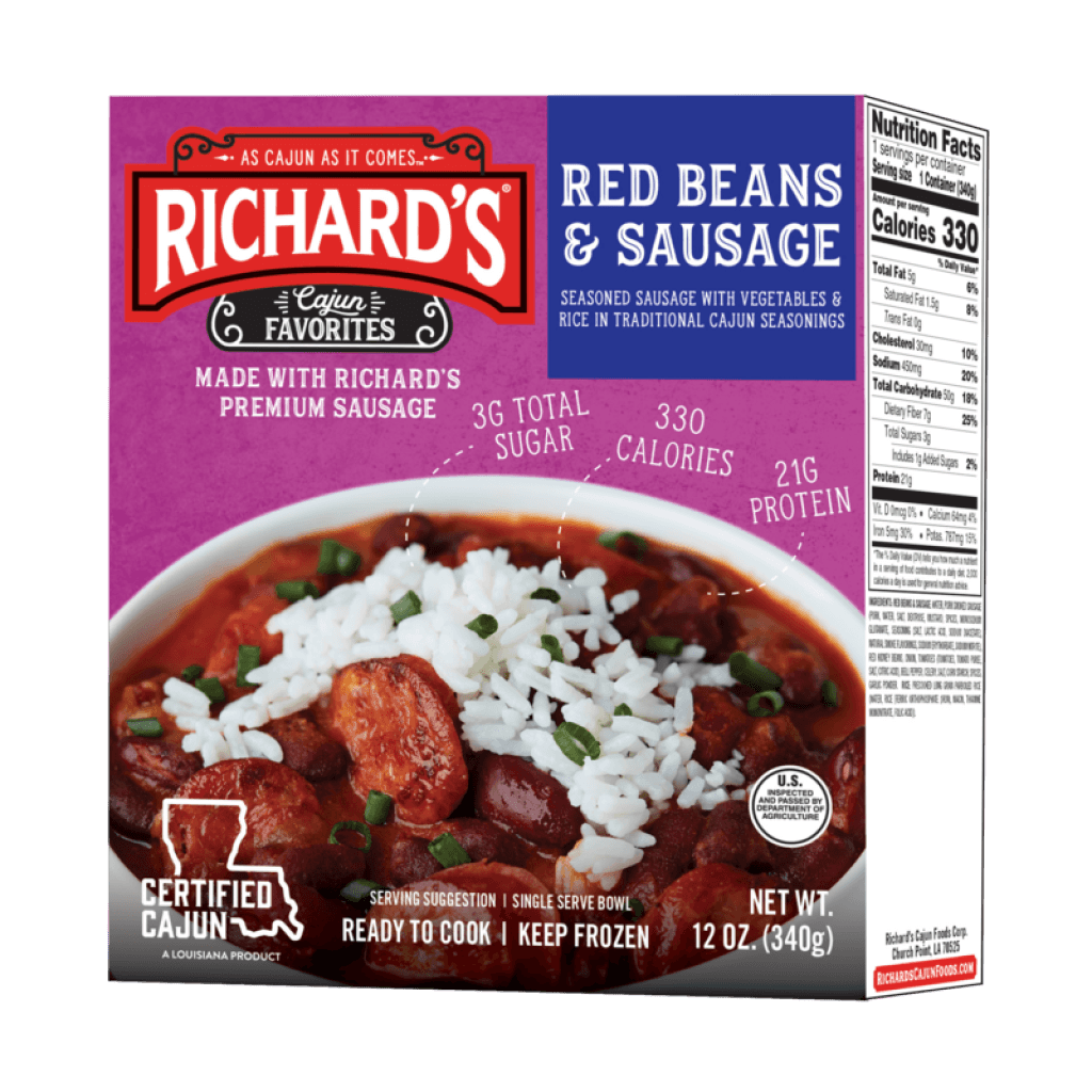 Richard's Red Beans and Sausage single serve