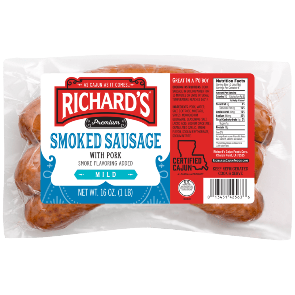 Richard's Smoked Pork Sausage 1 lb