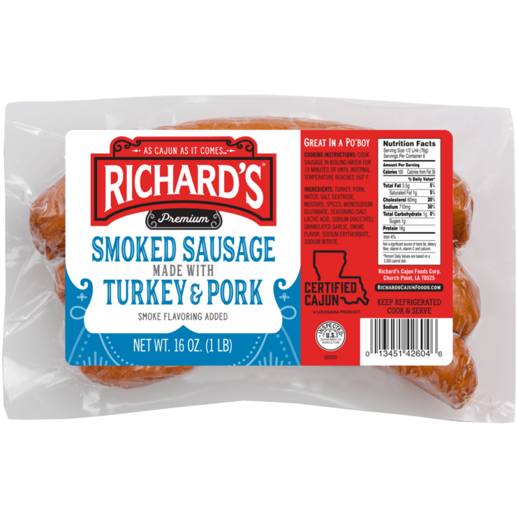 Richard's Smoked Turkey Sausage 1 lb