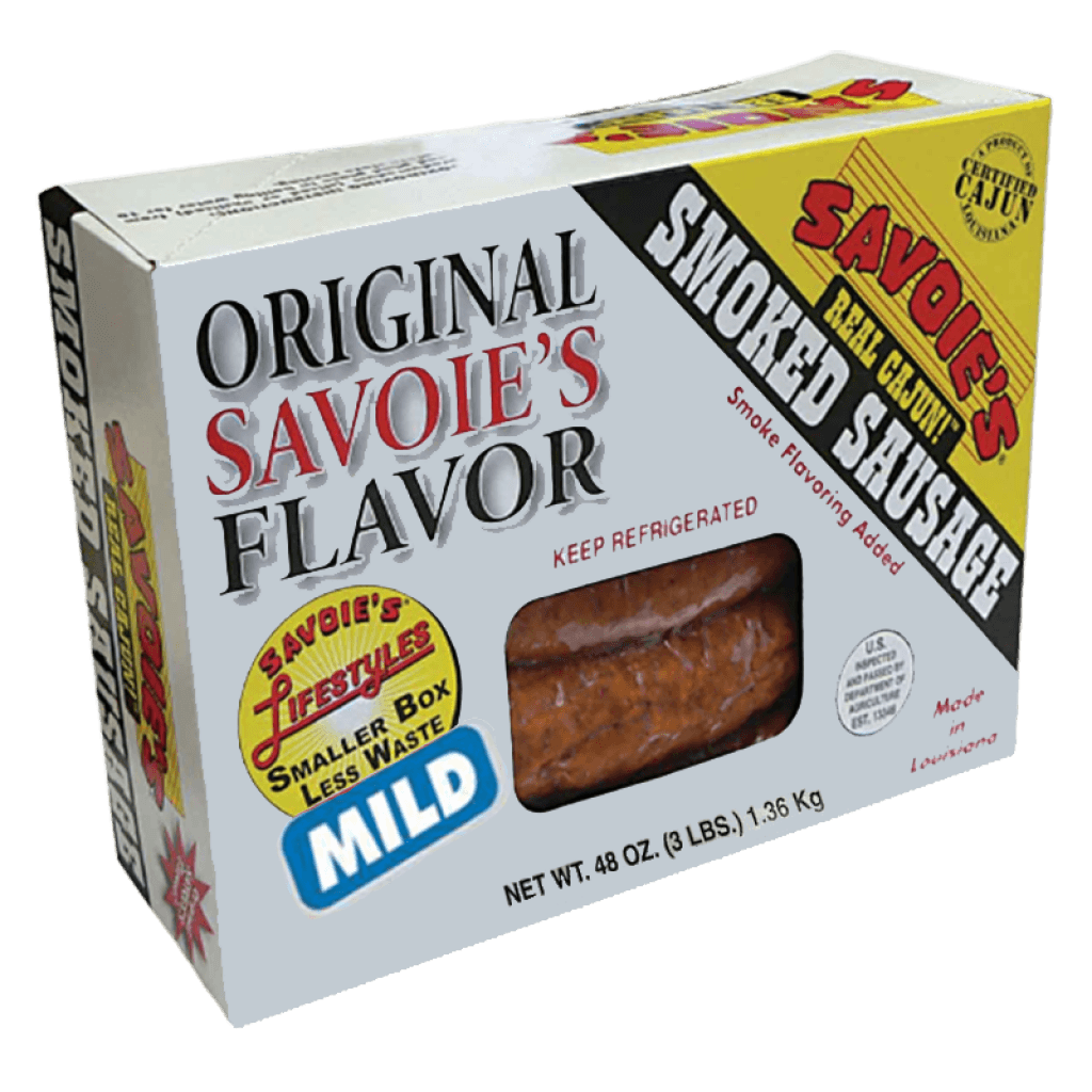 Savoie's Smoked Mixed Mild Sausage 3 lb