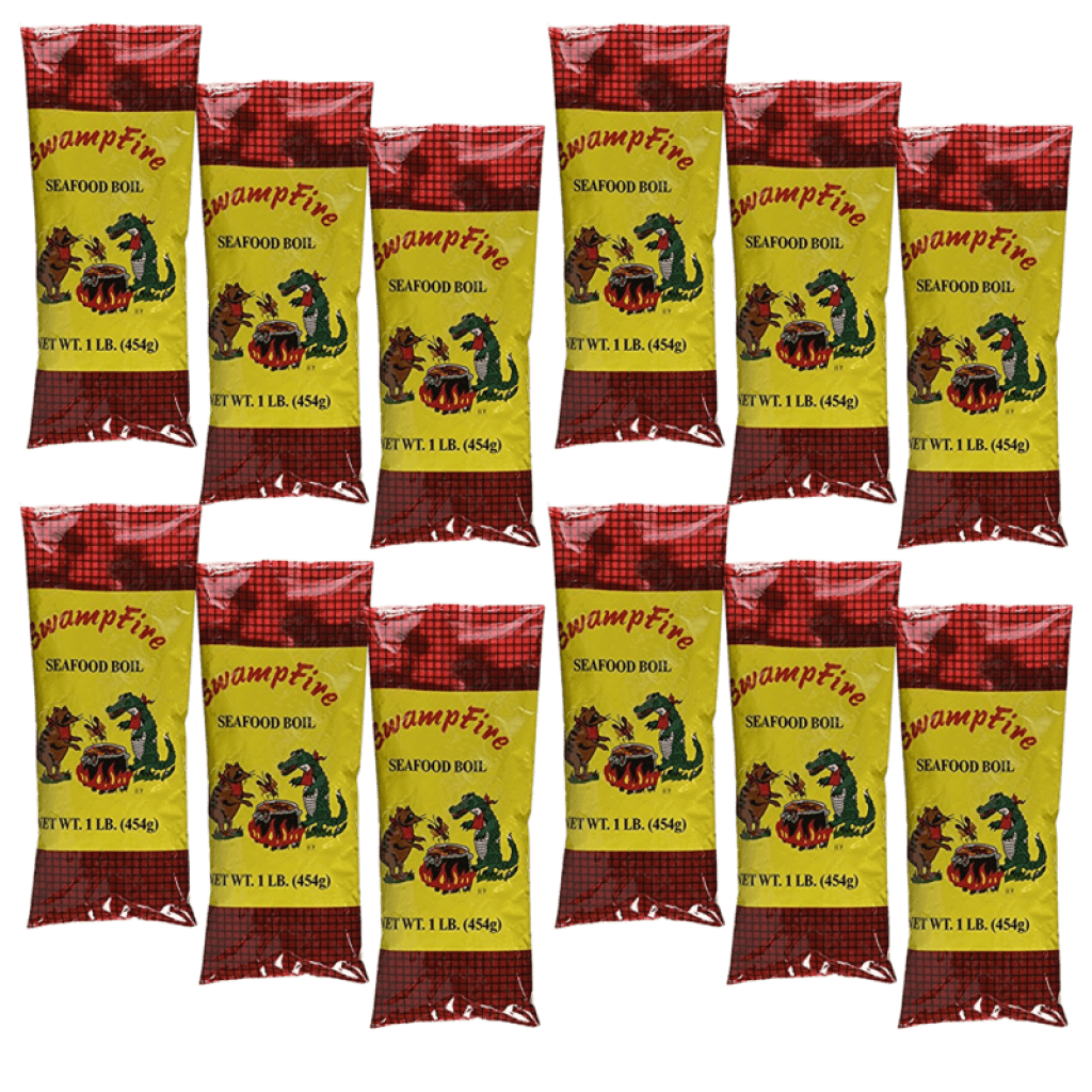 Swamp Fire Seafood Boil 1 lb Pack of 12