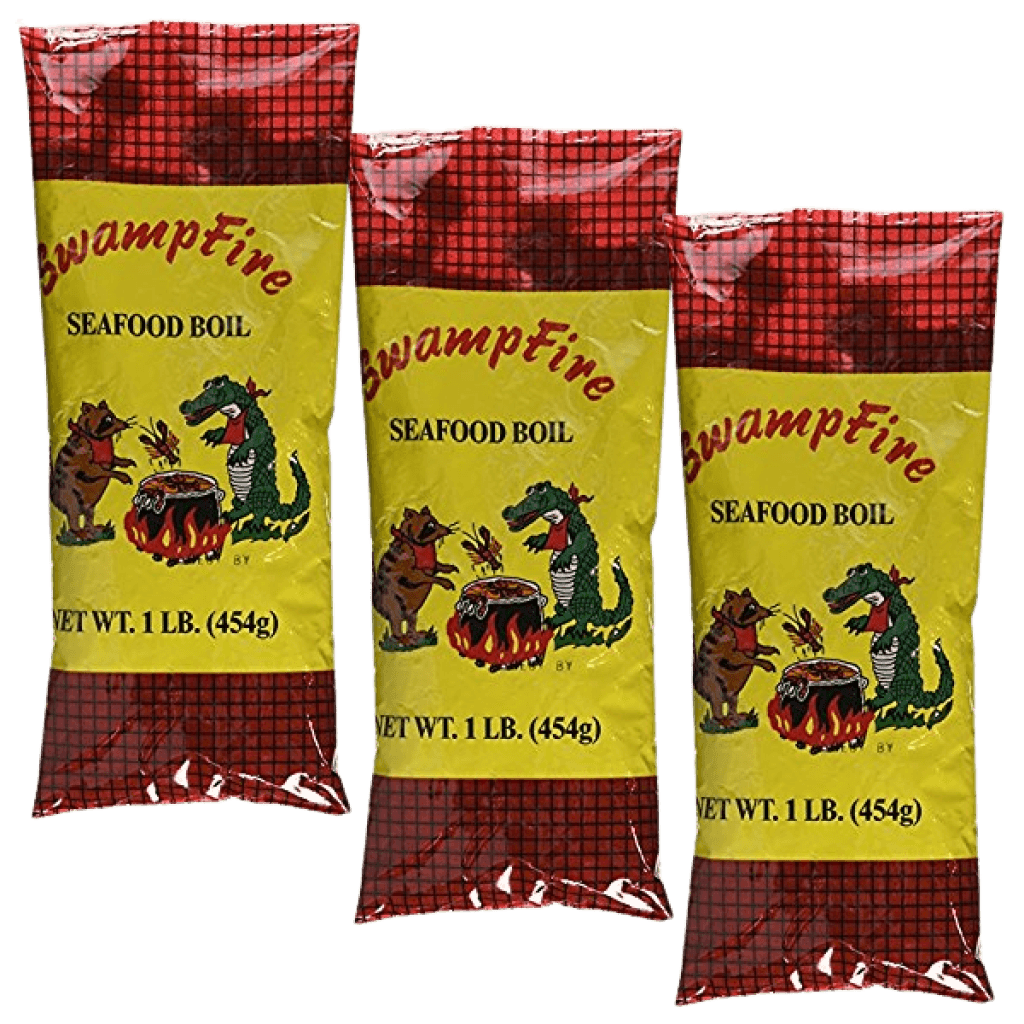 Swamp Fire Seafood Boil 1 lb Pack of 3