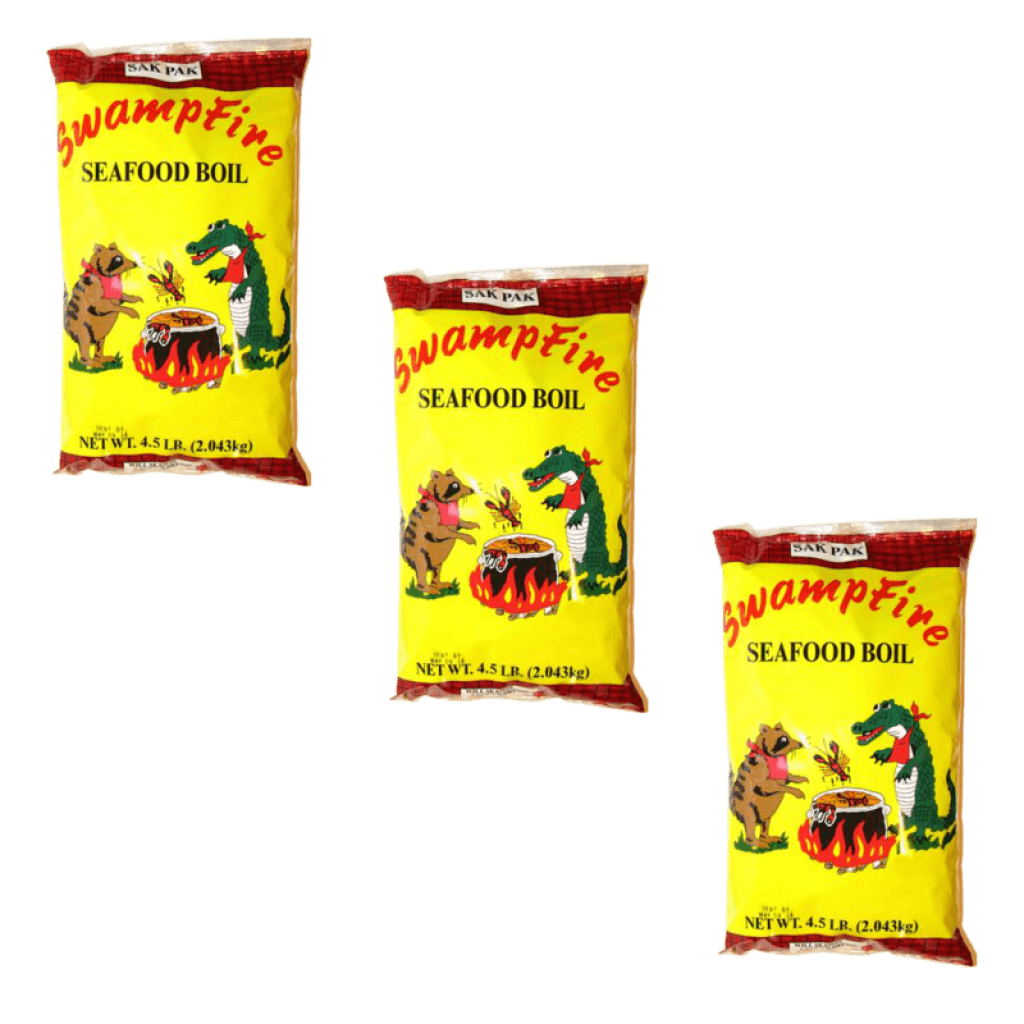 Swamp Fire Seafood Boil 4.5 lb - Pack of 3
