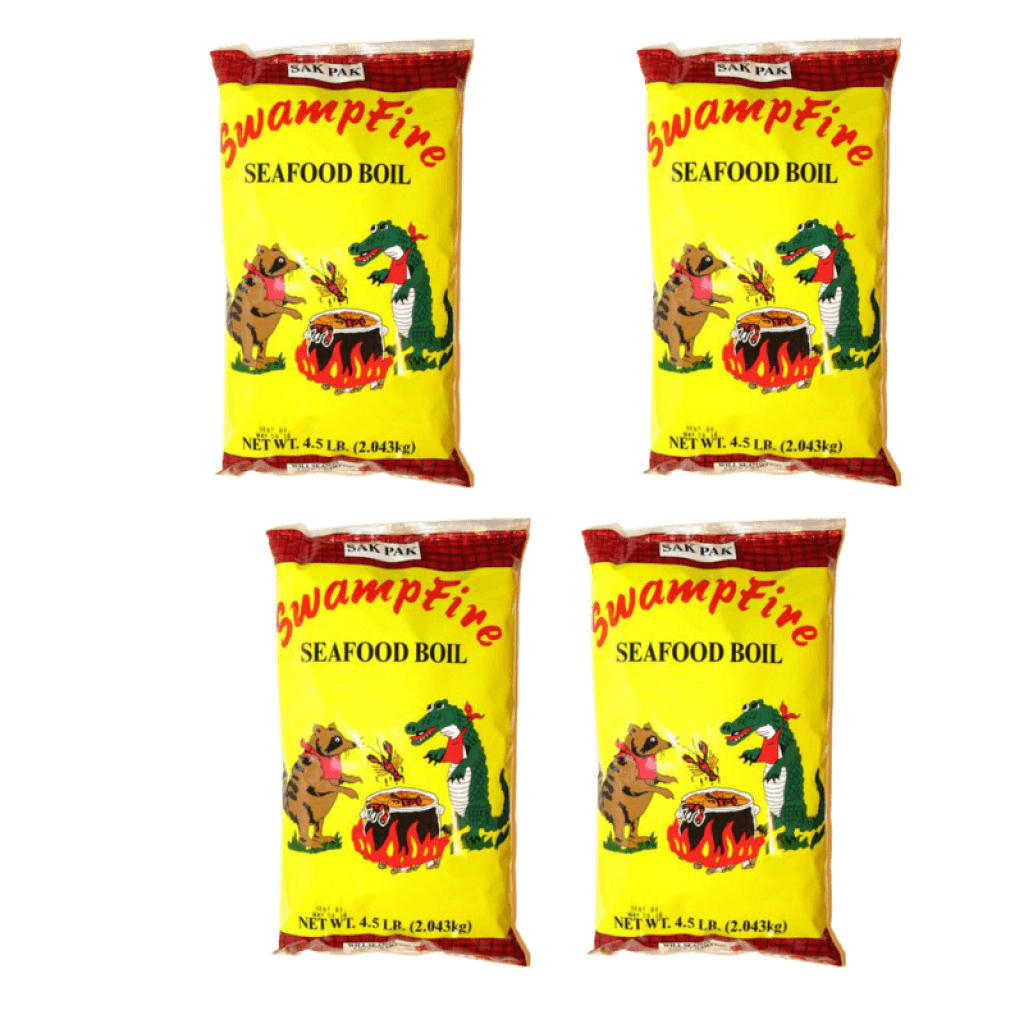 Swamp Fire Seafood Boil 4.5 lb - Pack of 4