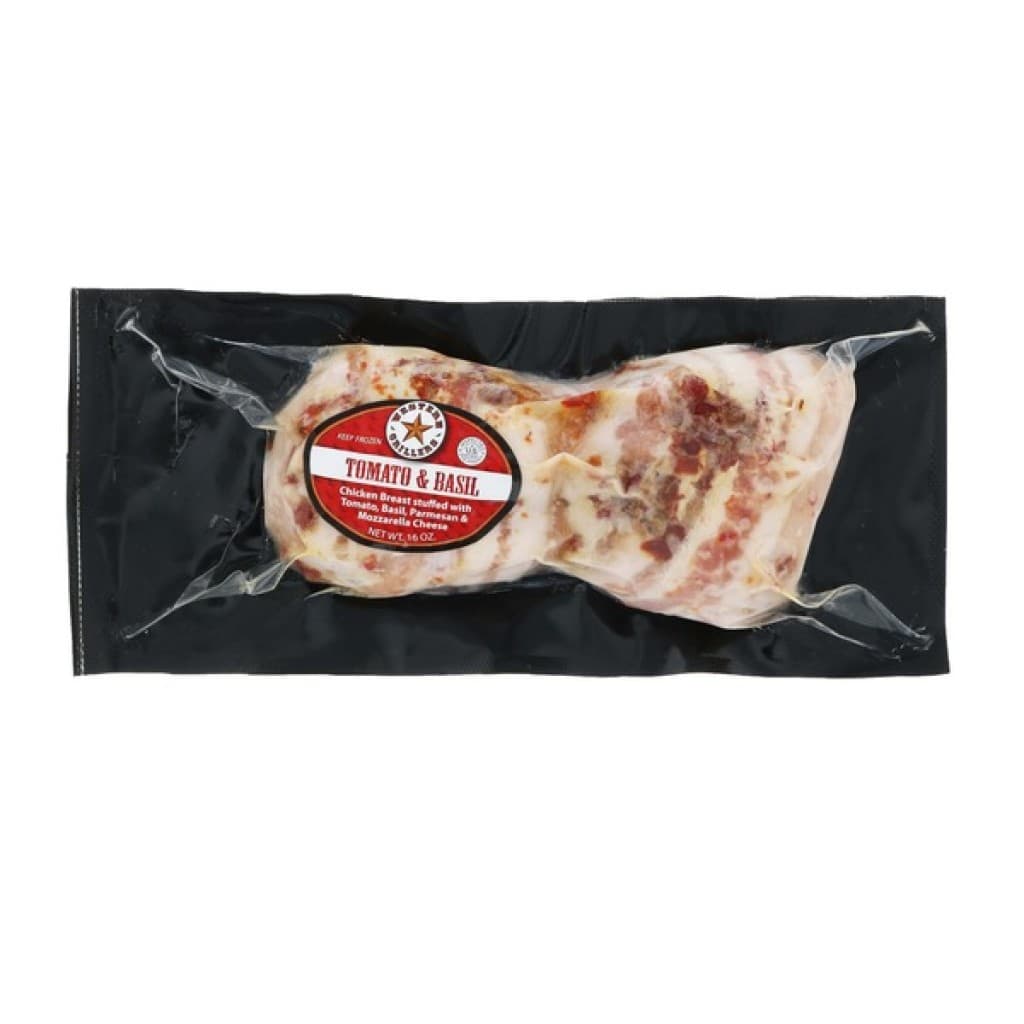 Oven Grillers Chicken Breast with Cheese Tomato & Basil