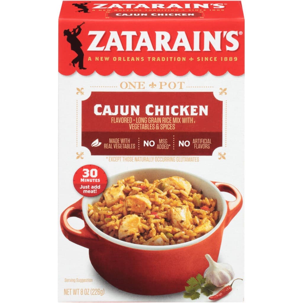 Zatarain's Cajun Chicken Flavor Rice 8 oz