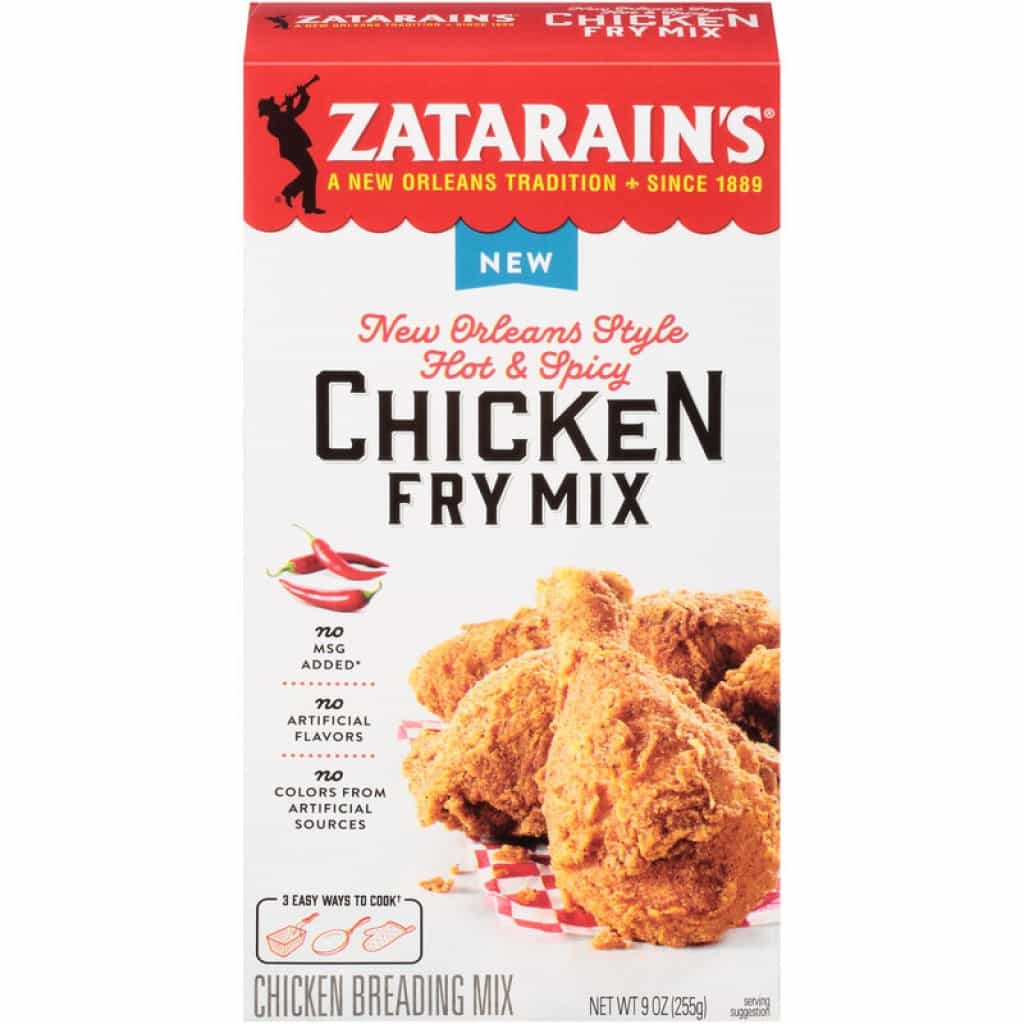 Zatarain's New Orleans Style Hot & Spicy Chicken Fry Mix