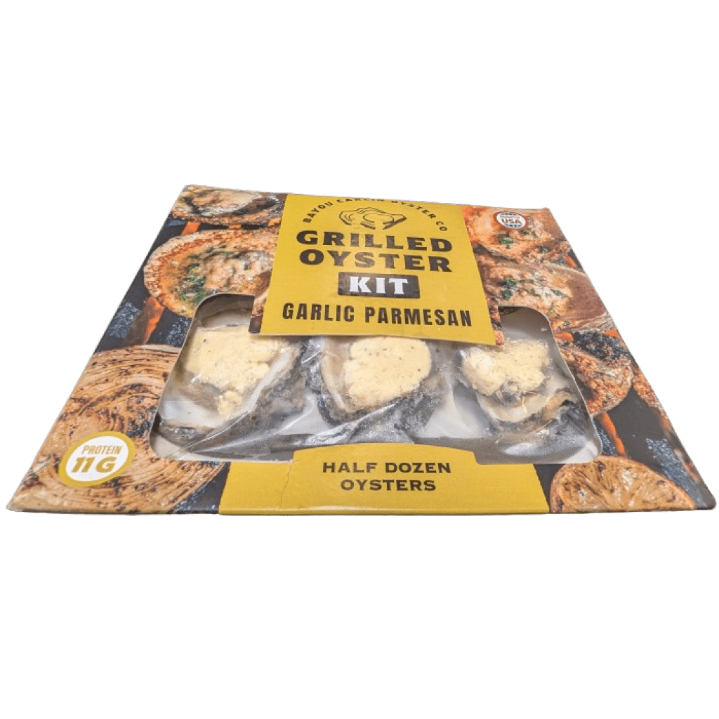 Bayou Carlin Garlic Parmesan Grilled Oyster Kit (6-Pack)