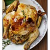 Roasted Cornish hen with fennel