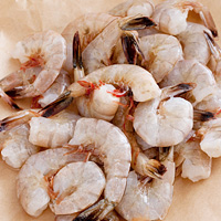 10/15 Gulf White Shrimp- Jumbo (Headless) 5 LBS