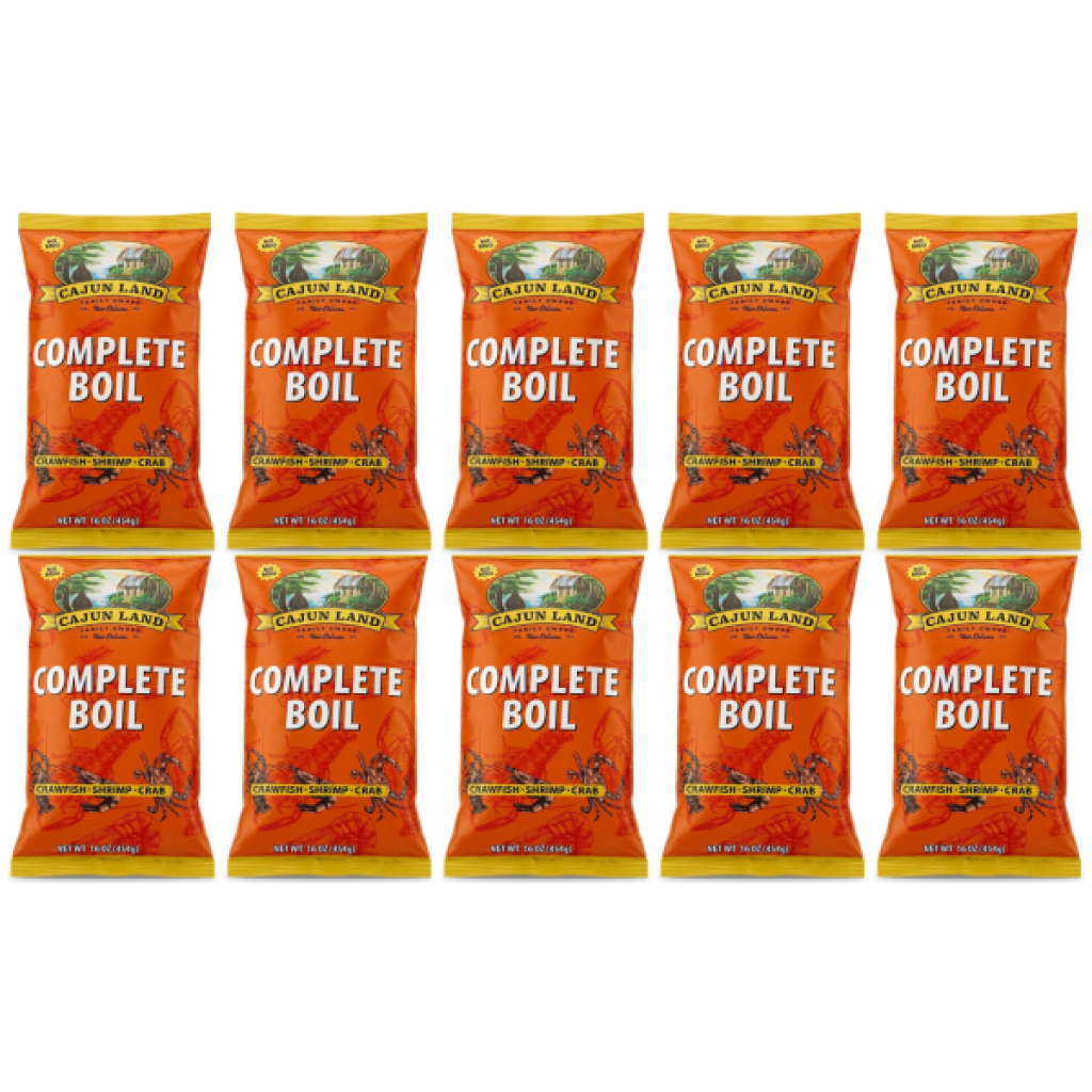 Cajun Land Complete Boil 16 oz - Pack of 10