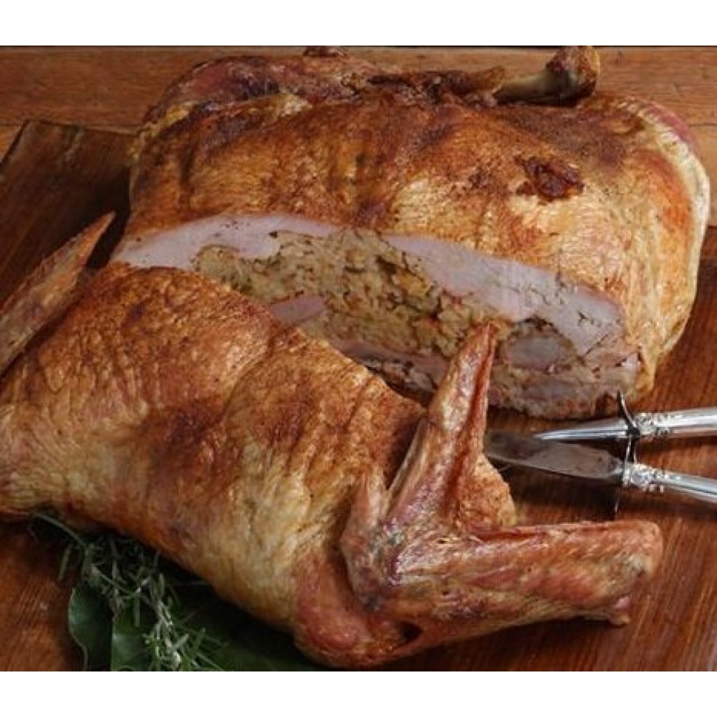 10 lb Turducken with Crawfish Etouffee