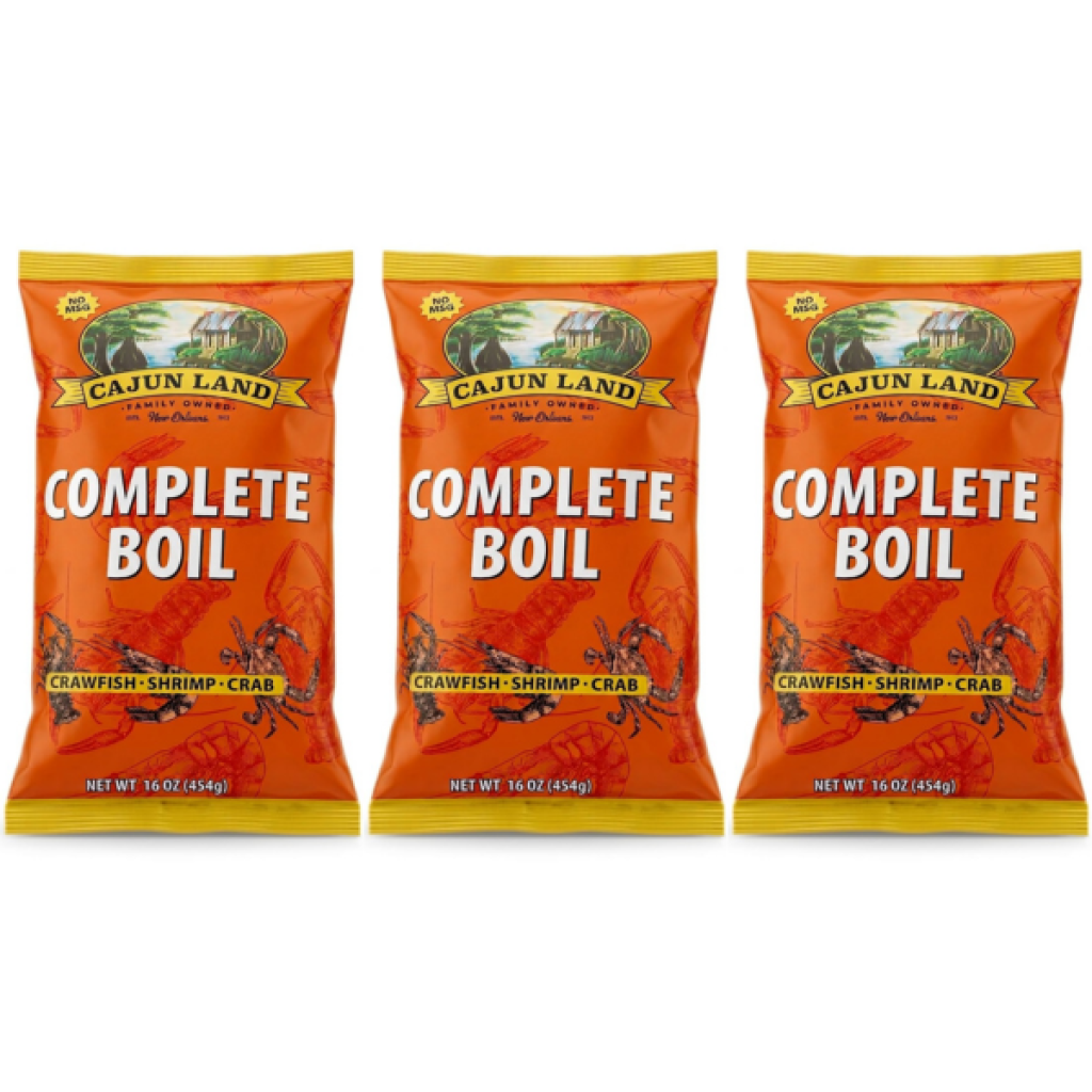 Cajun Land Complete Boil 16 oz - Pack of 3