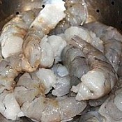 1 lb Shell-on Domestic White Jumbo Shrimp (Not Cooked)