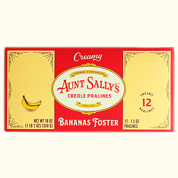 Aunt Sally's Bananas Foster Pralines 12 Pack Closeout