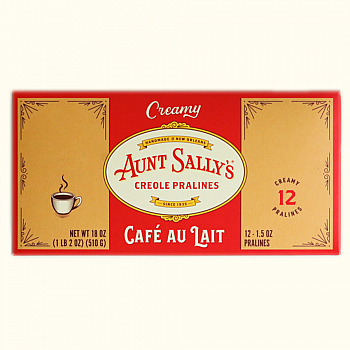 Aunt Sally's Cafe Au Lait Pralines 12 Pack