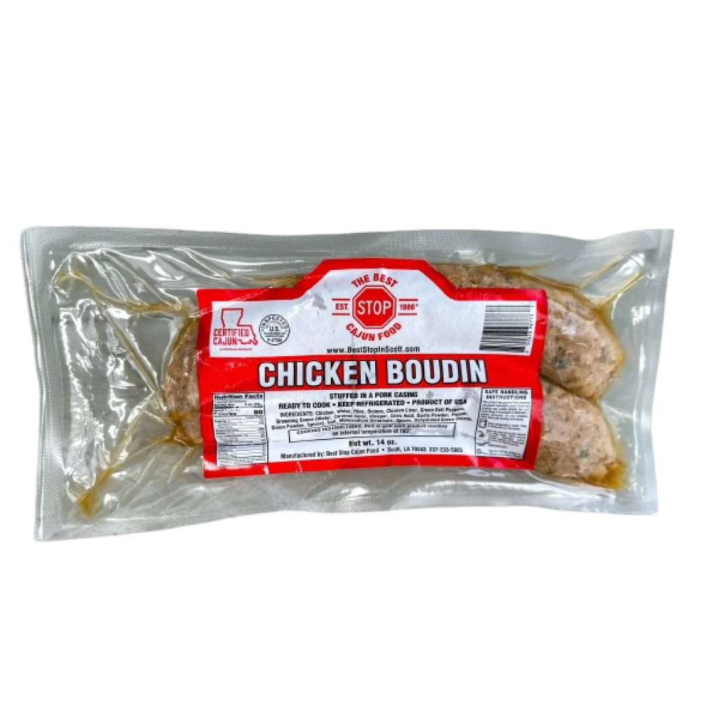 Best Stop Chicken Boudin 14 oz 850026987737