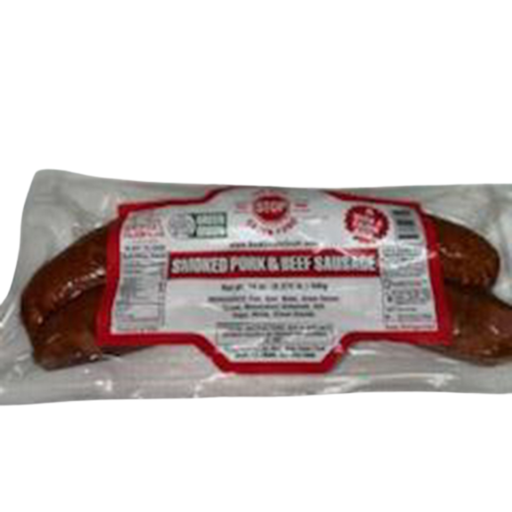Best Stop Smoked Pork & Beef Sausage