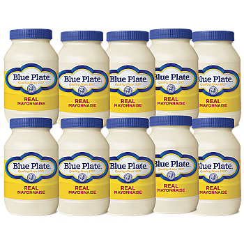 Blue Plate 30 oz Mayonnaise Pack of 10