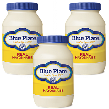 Blue Plate 30 oz Mayonnaise Pack of 3