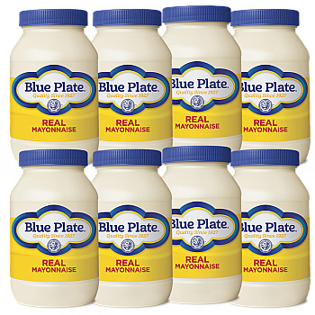 Reily Foods Blue Plate 30 oz Mayonnaise 8 Pack