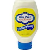 Blue Plate Real Mayonnaise 18oz Squeeze Bottle (6-Pack) - Rich & Creamy Southern Style Mayo