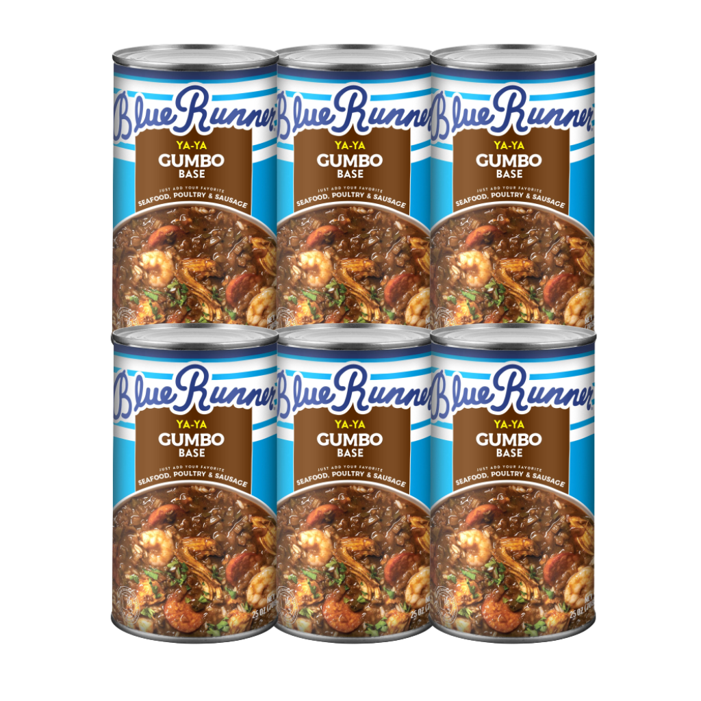 Blue Runner Gumbo Ya Ya Base 25 oz Pack of 6 0703535029026