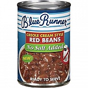 Blue Runner Red Beans No Salt 16 oz