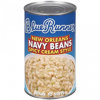 Blue Runner New Orleans Spicy Navy Beans 27 oz